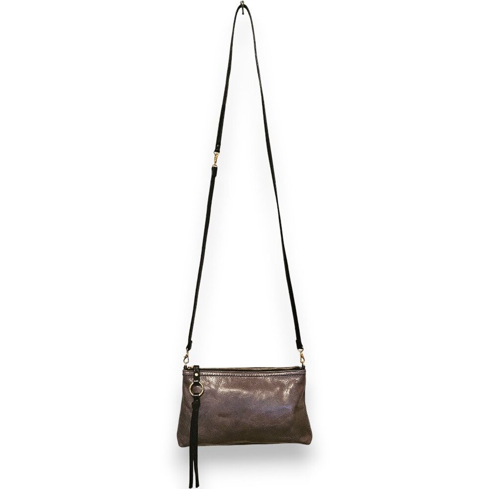HOBO DARCY Cross-body Purse GRANITE/BLACK